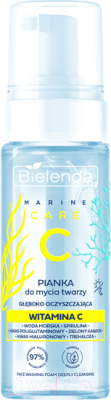 Пенка для умывания Bielenda C Marine Care Глубоко очищающая (150мл)