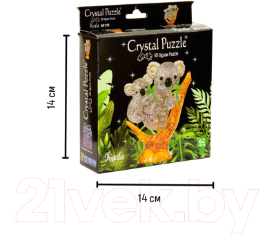 3D-пазл Crystal Puzzle Коала / 90176