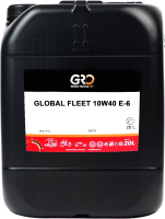Моторное масло GRO Global Fleet 10W40 E-6 / 9003153 (20л) - 