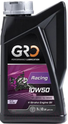 Моторное масло GRO Racing 10W50 / 9007490 (1л)