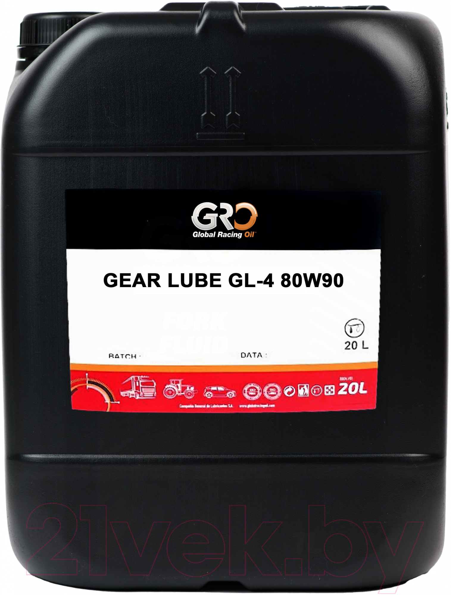 Трансмиссионное масло GRO Gear Lube GL-4 80W90 / 1038953