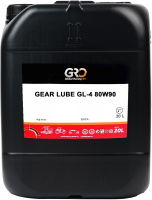 Трансмиссионное масло GRO Gear Lube GL-4 80W90 / 1038953 (20л) - 