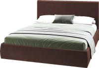 Двуспальная кровать AMI Монако 1600 (шоколадный) - 