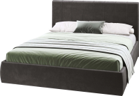 Двуспальная кровать AMI Монако 1600 (темно-серый) - 
