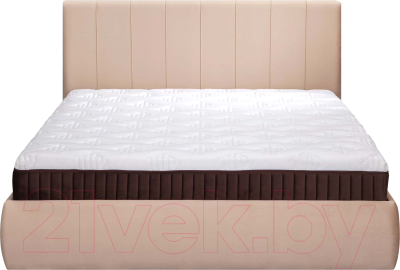 Двуспальная кровать AMI Монако 1600 (бежевый)