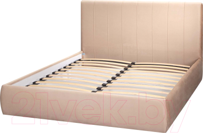 Двуспальная кровать AMI Монако 1600 (бежевый)