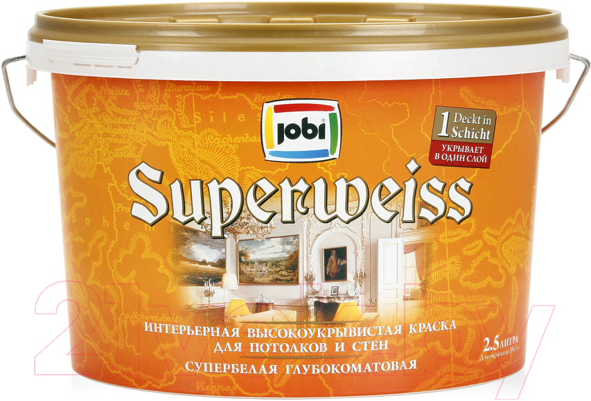 Краска Jobi Superweiss