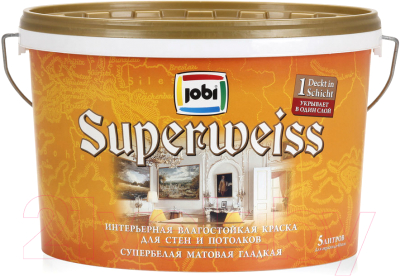 Краска Jobi Superweiss (5л)