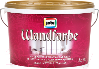 Краска Jobi Wandfarbe (5л)