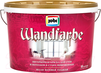 Краска Jobi Wandfarbe (10л)