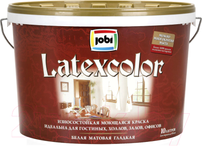 Краска Jobi Latexcolor (10л)