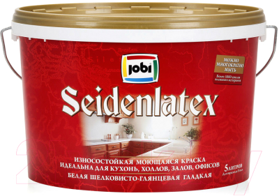 Краска Jobi Seidenlatex (5л)