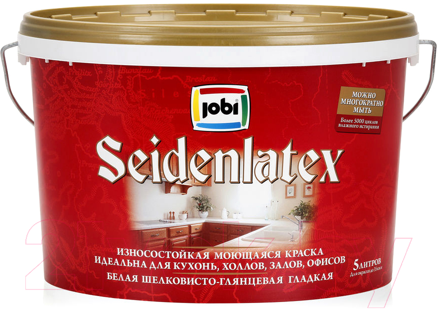 Краска Jobi Seidenlatex