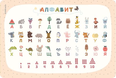 

Бювар, Русский алфавит и счет / 60284