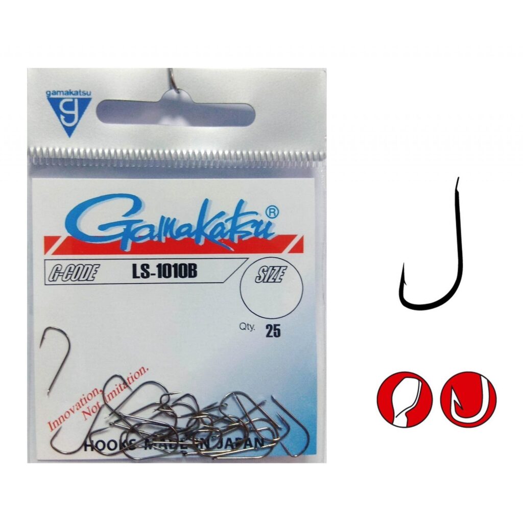Набор крючков рыболовных Gamakatsu LS-1010B Hooks Bronze 14 / 146508-014 (25шт) — фото 2