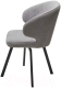 Миниатюра изображения товара Стул M-City Хилтон 360 / 472M05740 (B22 серый велюр/черный)