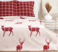 Комплект постельного белья Этель Scottish deer 1.5сп / 10385149 - 