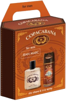Набор косметики для тела Jean Marc Copacabana Лосьон после бритья+Дезодорант-спрей (100мл+150мл) - 