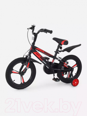 Детский велосипед Rant Eclipse 16 (черный/красный)
