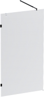 Душевая стенка AM.PM X-Joy 110x195 / W94WI-110-F1-BTE (черный/прозрачное стекло) - 