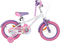 Детский велосипед Rant Sonic 14 (белый) - 