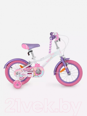 Детский велосипед Rant Sonic 14 (белый)