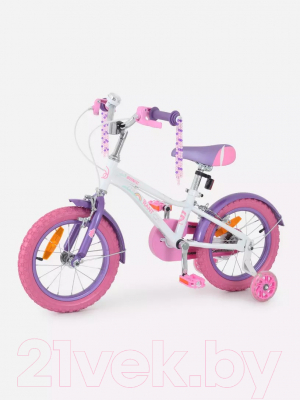 Детский велосипед Rant Sonic 14 (белый)