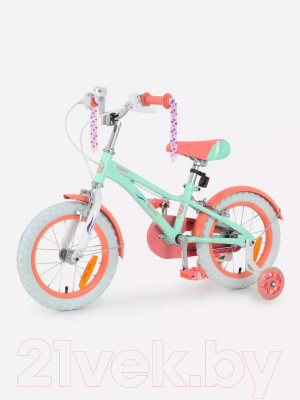 Детский велосипед Rant Sonic 14 (мятный)