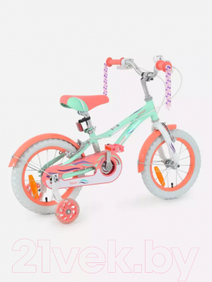Детский велосипед Rant Sonic 14 (мятный)