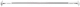 Турник Flexter Profi 1450-1700 / ТР1450-0.16-FLX P (белый/серый) - 