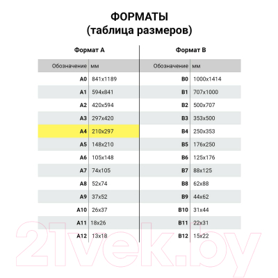 Папка-регистратор Staff Basic / 227185 (черный)