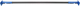 Турник Flexter Profi 1450-1700 / ТР1450-8.12-FLX P (синий/черный) - 