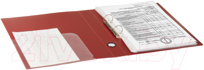 Папка для бумаг Brauberg Стандарт / 270480 (красный)