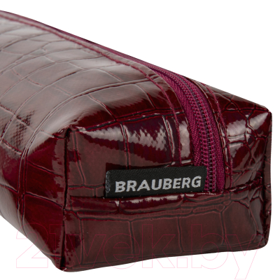 Пенал Brauberg Ultra maroon / 270849