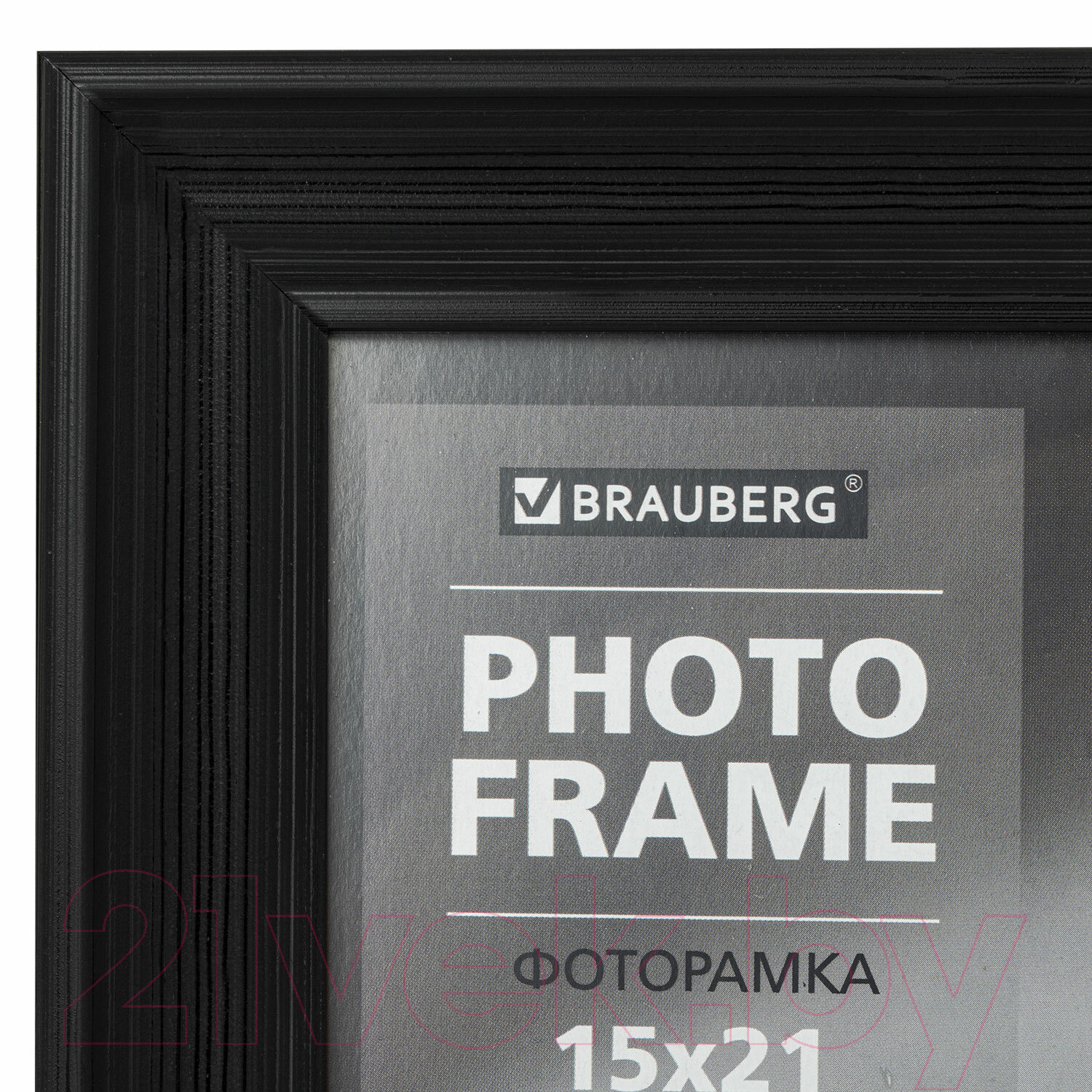 Рамка Brauberg Viscount / 391256 (черный) — фото 4