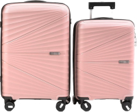 Набор чемоданов Pride РР-9702-2 (2шт, светло-розовый) - 