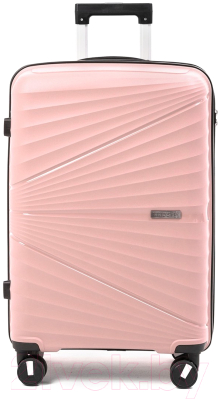 Набор чемоданов Pride РР-9702-2 (2шт, светло-розовый)