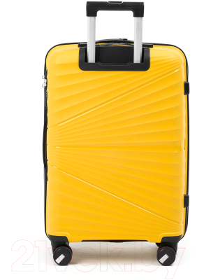 Набор чемоданов Pride РР-9702-2 (2шт, желтый)
