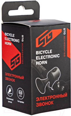 Звонок для велосипеда STG BC-BB3370 / Х113058 (черный)