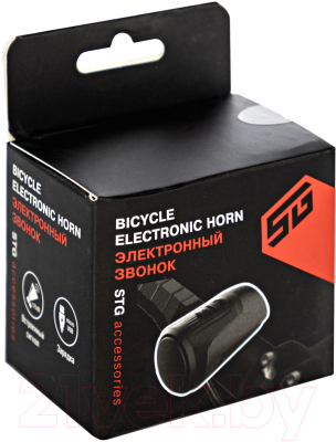Звонок для велосипеда STG BC-BB3371 / Х113059 (черный)