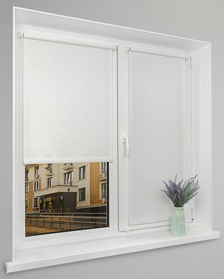Рулонная штора Lm Decor LM 46-01 72х160 (белый) -