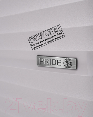 Чемодан на колесах Pride РР-9702 (M, розовый)