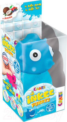 Бомбочка для ванны Craze Inkee С игрушкой / 28568.F
