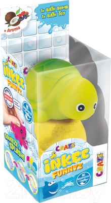 Бомбочка для ванны Craze Inkee С игрушкой / 28568.E