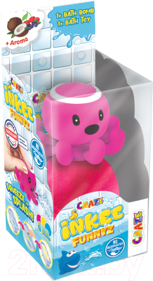 Бомбочка для ванны Craze Inkee С игрушкой / 28568.D
