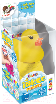 Бомбочка для ванны Craze Inkee С игрушкой / 28568.C