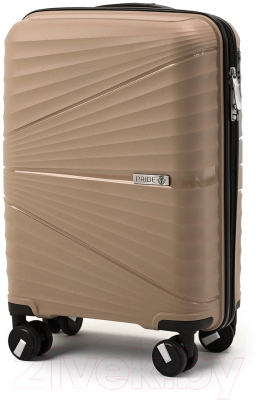 Набор чемоданов Pride РР-9702-2 (2шт, кофейный)