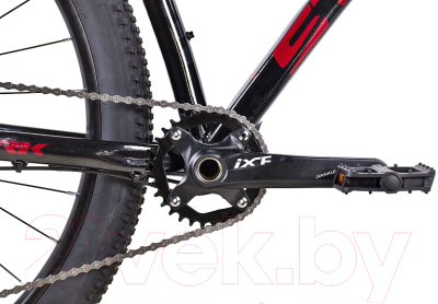 Велосипед STARK Krafter 29.7 HD 2024 (22, черный/красный)