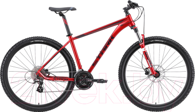 Велосипед STARK Router 29.3 HD 2024 (20, ярко-красный/темно-фиолетовый)
