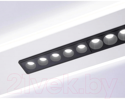 Потолочный светильник Ambrella Comfort FL51445 WH/BK (белый/черный)